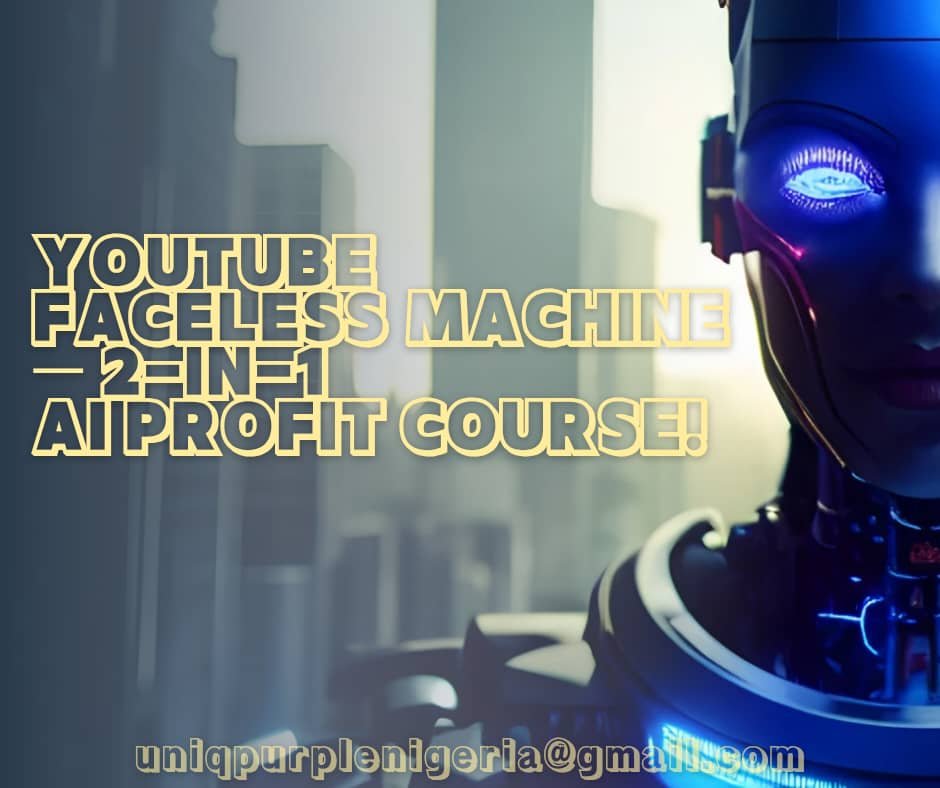 🚀 The YouTube Faceless Machine — 2-in-1 AI Profit Course!